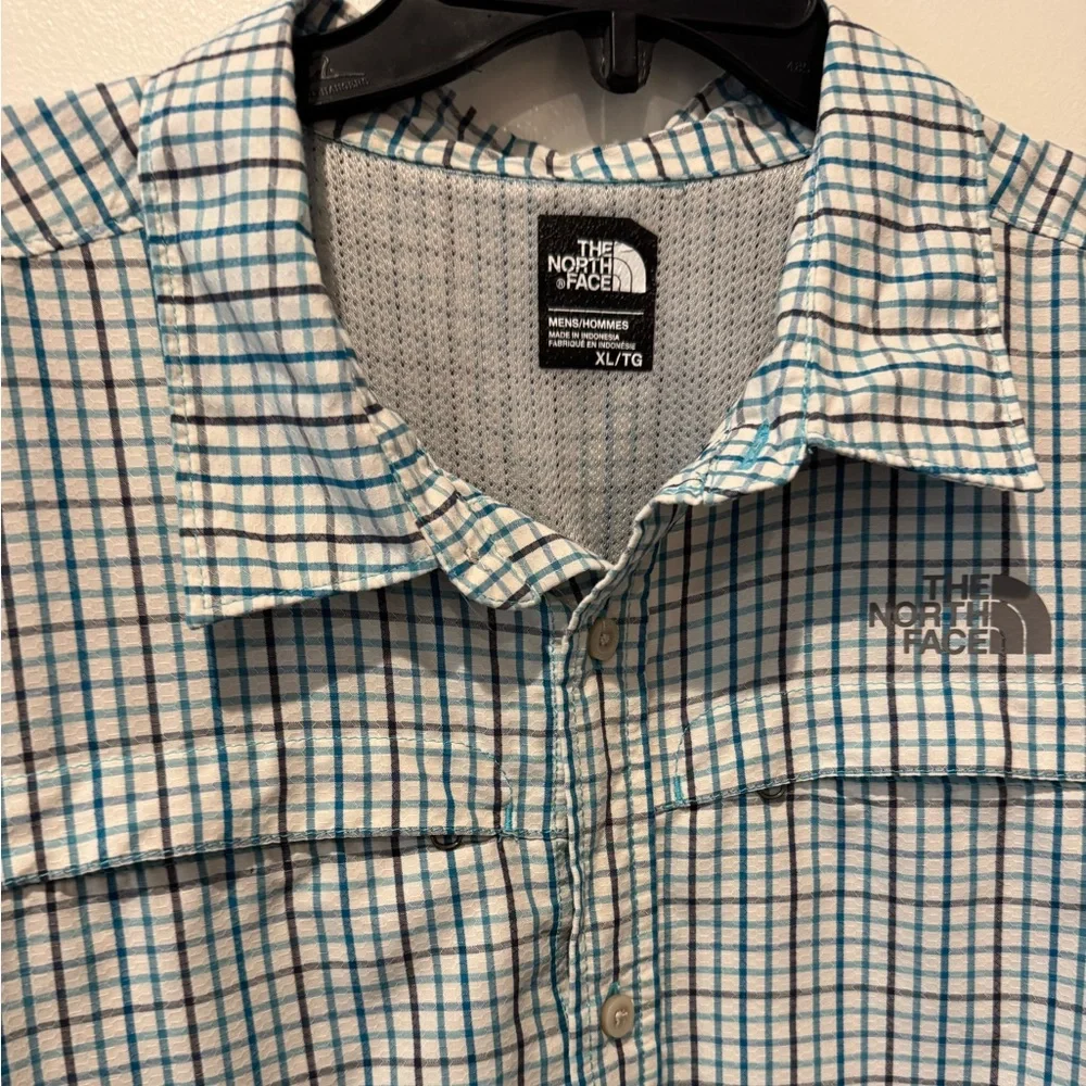 The North Face Men's Performance Button Down Short Sleeve Shirt Size XL